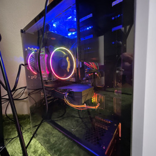 自作ゲーミングPC&デスク&チェアの画像