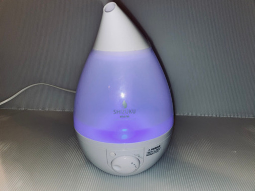 アピックス 超音波式アロマ加湿器　Shizuku mini