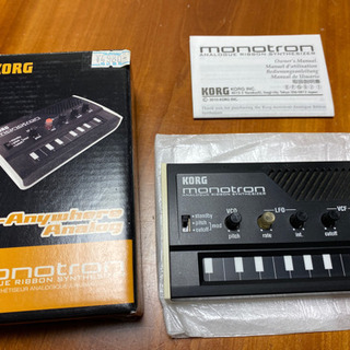 【定価4,980円】KORG monotron/モノトロン アナ...