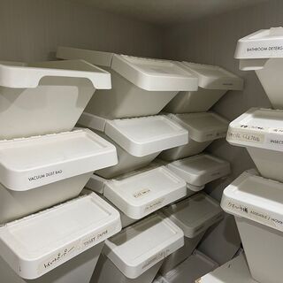 IKEA収納ボックス・分別ゴミ箱など使い方いろいろ