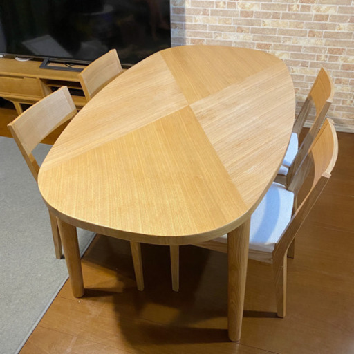 ダイニングテーブル5点セット ND style