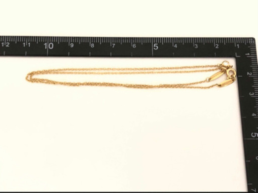 ティファニー バイザヤード YG AU750 1.8g ネックレス(貴金属)