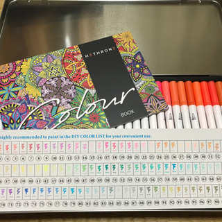 水彩毛筆ペンの画像