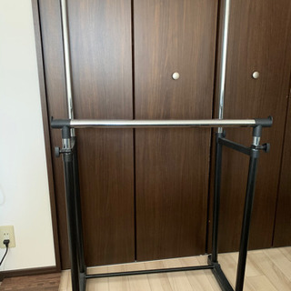 ダブルハンガーラック　タオルハンガーの画像