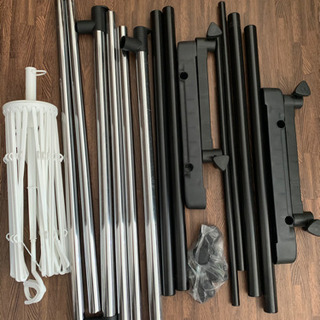 ダブルハンガーラック　タオルハンガーの画像