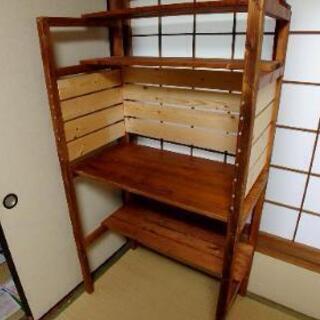 手作りパソコンデスク