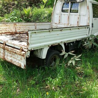 受付は終了しました。車検なし！トラック！鉄スクラップに！