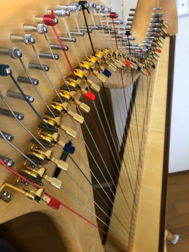 美品☆アイリッシュハープ  青山ハープ  N130