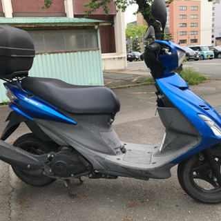 アドレス v125s ブルー　15,200㎞台