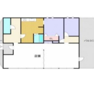 ★貸店舗・事務所★大規模マンションタウン内　２階部分　約３８坪　...