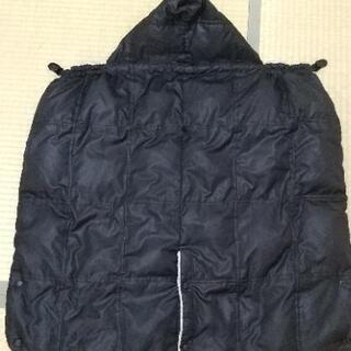 (値下げしました！)抱っこ紐防寒ダウンケープ(ベビーカーにも)