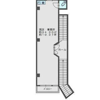 ★貸店舗・事務所★堺市駅２分　専有面積約１０．３７坪　店舗・事務...