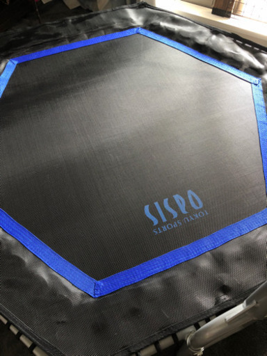 東急スポーツオアシス　トランポリン 約90cm  ハンドル付き 折りたたみ式 手すり付き 家庭用 ダイエット フィットネス 室内