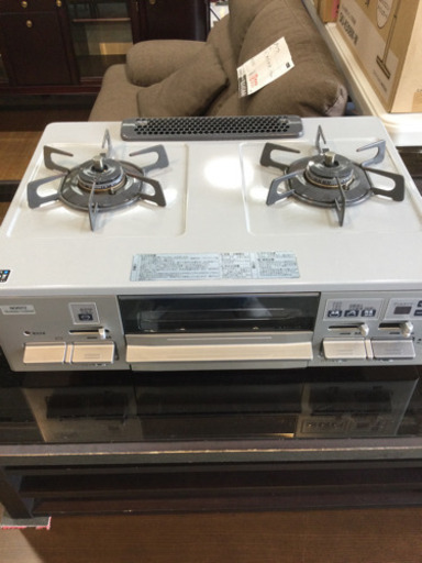 ガスコンロ ノーリツ 都市ガス 2016年製 NLW2261