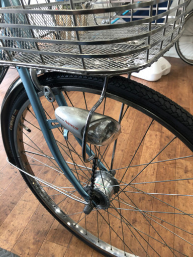 中古自転車、アルミフレーム、オートライト、内装3段。