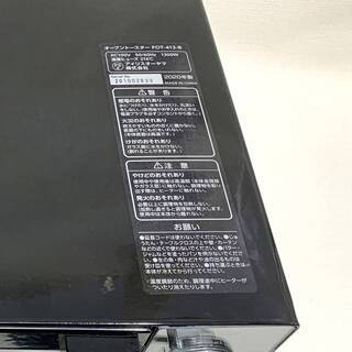 使用数回！アイリスオーヤマ オーブントースター POT-413-B 2020年製 ブラック トースト4枚 キッチン家電 中古 Bの画像