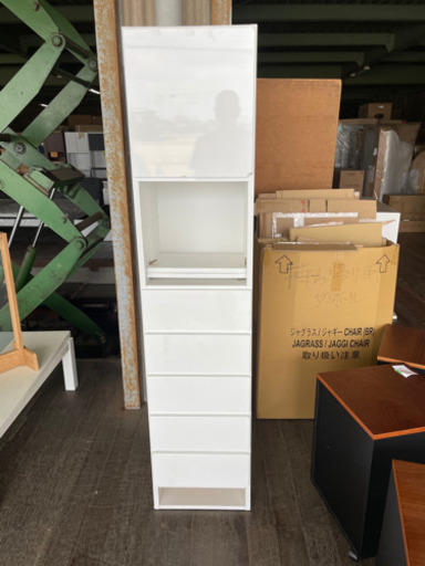 幅40cm！隙間家具！ホワイト