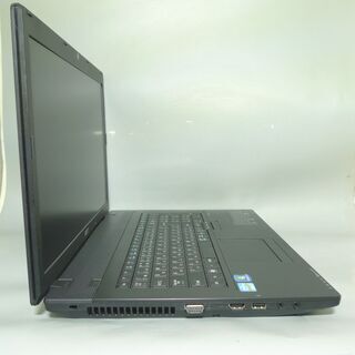 1台限定 送料無料 新品SSD搭載 ノートパソコン 中古良品 Win10 17.3型 acer TM7750-W233 Core i3 4GB DVDRW 無線LAN webカメラ LibreOfficeの画像