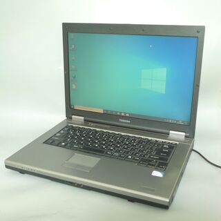 1台限定 送料無料 在庫処分 ノートパソコン 中古動作良品 15.4型 東芝 K33 220C/W Celeron 4GB 160G DVD-ROM Win10 LibreOffice 即使用可能