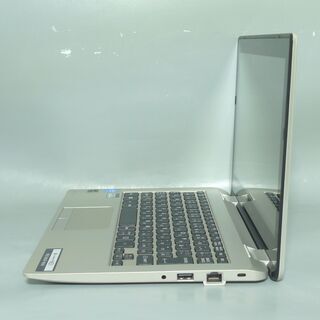 1台限定 送料無料 タッチ対応 ゴールド色 ノートパソコン 中古良品 Windows10 11.6型 東芝 N51/NG Celeron 4GB 500G 無線LAN LibreOffice済の画像