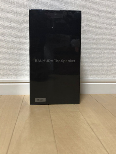 【新品未開封】BALMUDA The Speaker M01A-BKバルミューダ