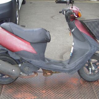 スズキ レッツ２ ２スト原付 キックで始動、現状販売です。の画像