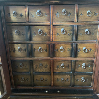 中国キャビネットの画像