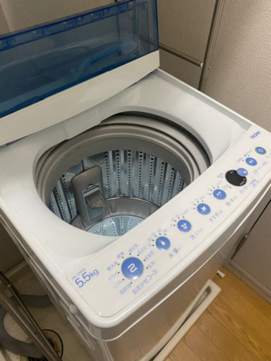 洗濯機 美品 引越しのため処分