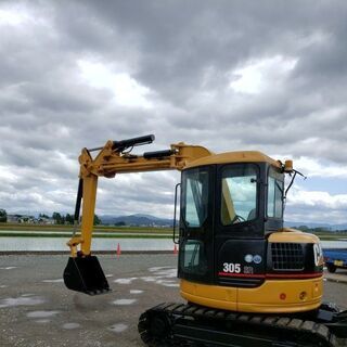 バックフォー　ショベル　ユンボ　除雪機　CAT 305SR クレ...