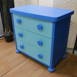 ｈイケア 子供用3段チェスト マンムット / MAMMUT （引...