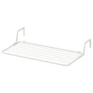IKEAベランダ物干しタオル干し