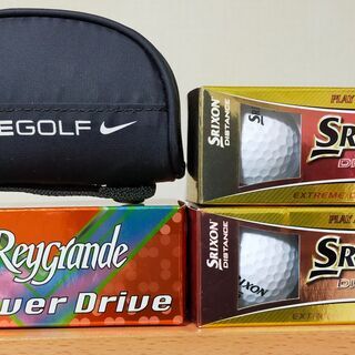 ゴルフボール 未使用9球（SRIXON6球、Reygrande3...