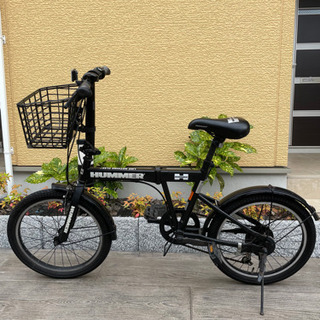 HUMMER 折り畳み自転車 引き取り限定 HUMMER ハマー 折り畳み自転車 現状品 引取り限定 定番，人気SALE