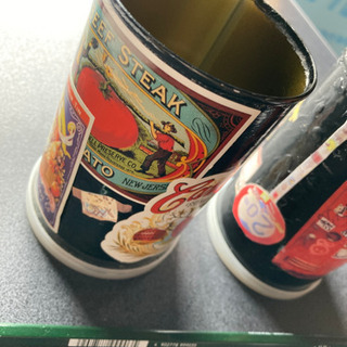 レトロ風缶セット＋鉛筆おまけの画像