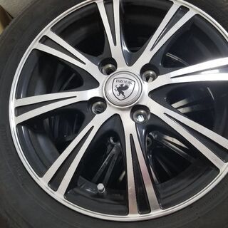 軽自動車用タイヤとホイールセット4本155サイズ14インチ