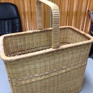 籐  買い物カゴ