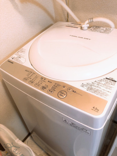 【】TOSHIBA / 洗濯機 / 4.2kg【2016年製】