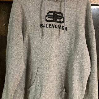 決まりました   BALENCIAGA パーカー グレー
