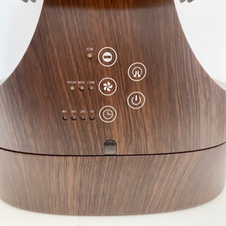 訳あり AND・DECO モダンデコ DCモーターサーキュレーター 扇風機 ダークウッドの画像