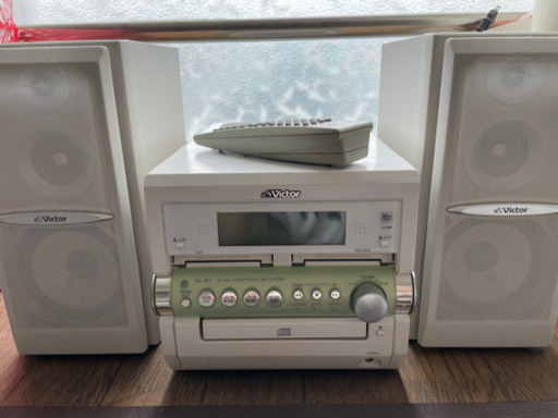 【引き取り者様決定】Victor CD MD コンポ！！！