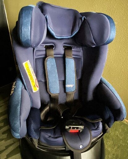 定価70400円 Aprica アップリカ フラディア グロウ ISOFIX スタンダード チャイルドシート ピュアネイビー 新生児～