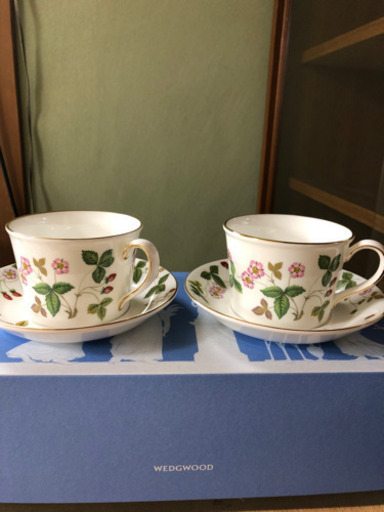 【新品箱付き】ウエッジウッドカップアンドソーサー