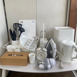 【生活用品一式】まとめ売り 18点セット　A