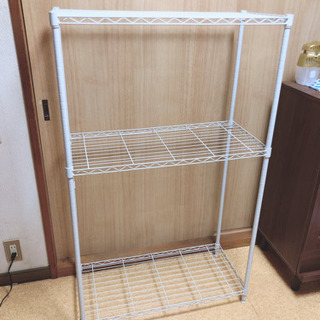 ほぼ未使用に近い★メタルラック★