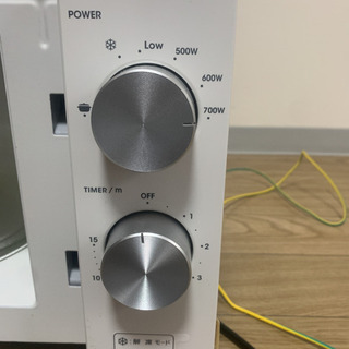 電子レンジ　ツインバード　60Hz専用の画像