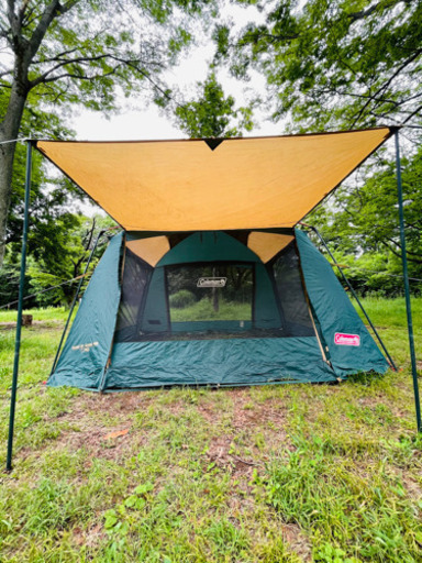 超巨大！　Coleman コールマン　ラウンドエアスクリーン400 UVPRO