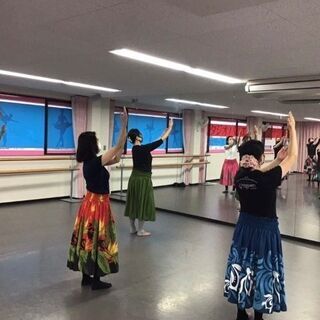 フラダンス教室　初心者さん大歓迎！体験レッスン受付中！一緒に踊りましょう★の画像