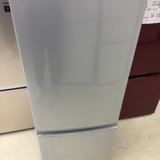 節約 冷蔵庫 SHARP 167L 2018年製 SJ-D17D-S