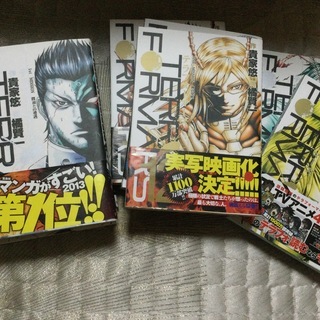 テラフォーマーズ1~5巻,10~15巻の画像