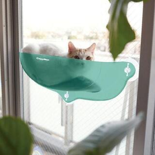 猫用 窓につけるベッドの画像